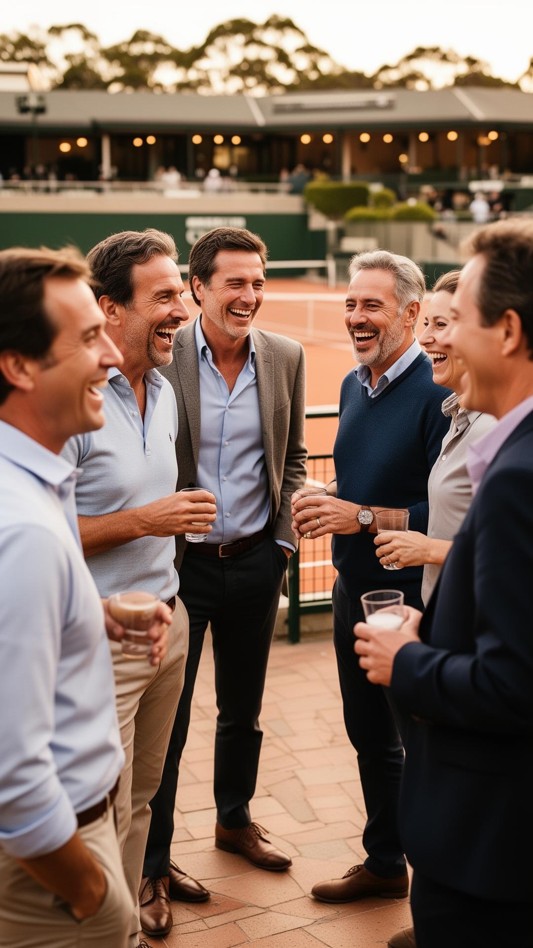 A small cohort of senior leaders in conversation